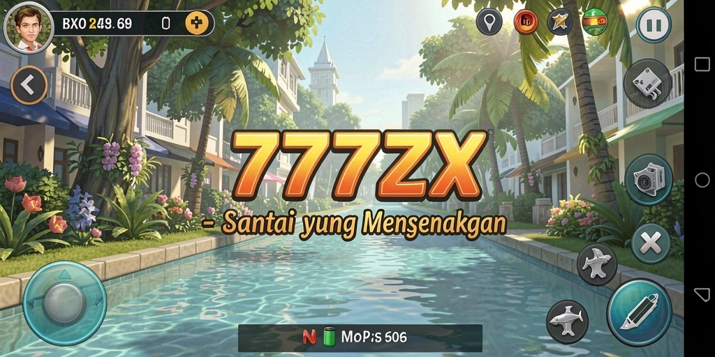 Screenshot gameplay 777ZX menampilkan tantangan menarik.