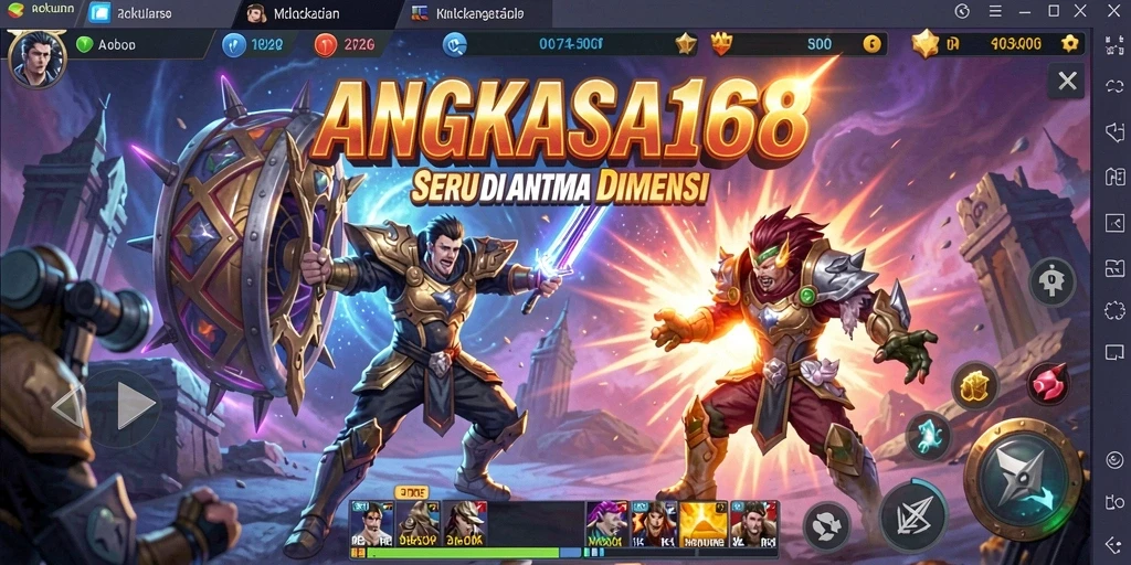 Gameplay seru dan penuh aksi di ANGKASA168.