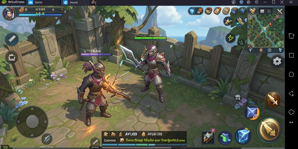 Tampilan gameplay AYU89 yang menegangkan dan penuh strategi.