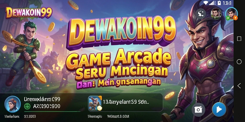 Screenshot gameplay DEWAKOIN99 yang menunjukkan aksi seru dan tantangan.
