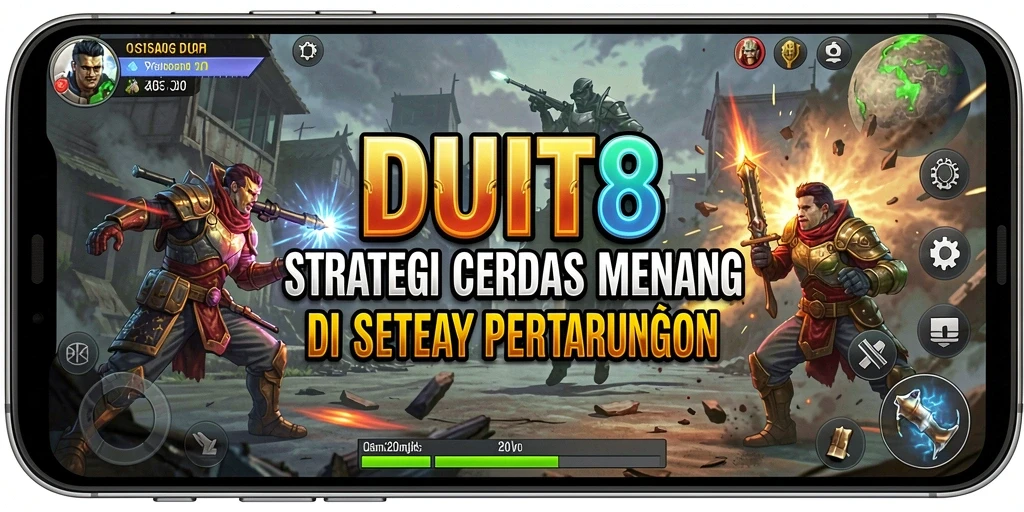 Tampilan menarik dari gameplay DUIT8 yang penuh strategi.