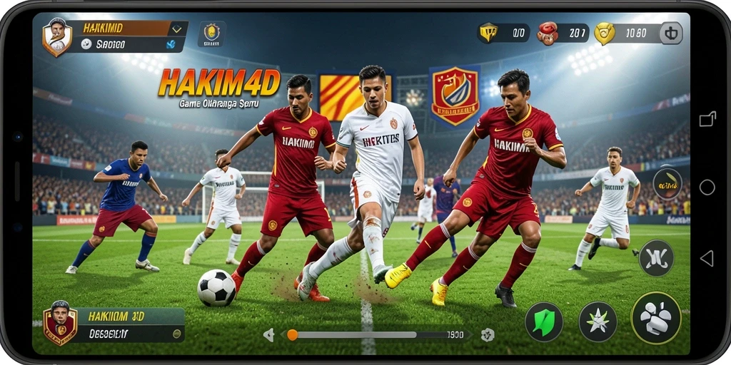 Tampilan gameplay HAKIM4D yang memukau dan penuh aksi.