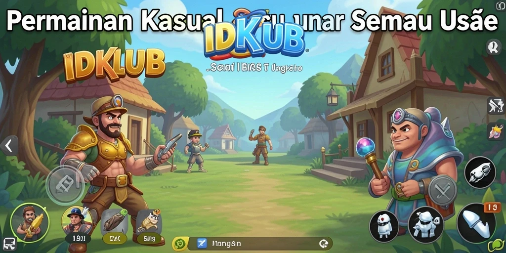 Tampilan menyeronokkan dari gameplay IDKLUB yang mengasyikkan.