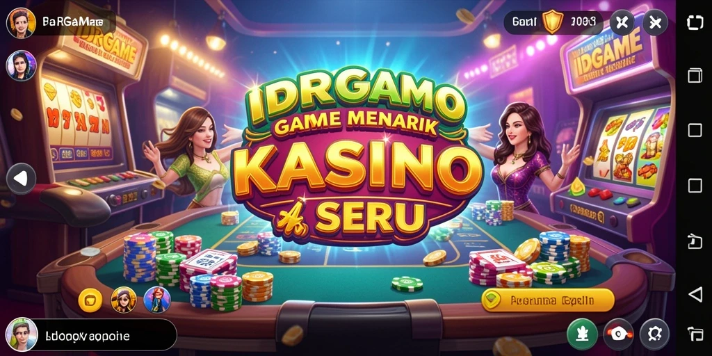 Gameplay seru dan menarik dalam aplikasi kasino IDRGAME.