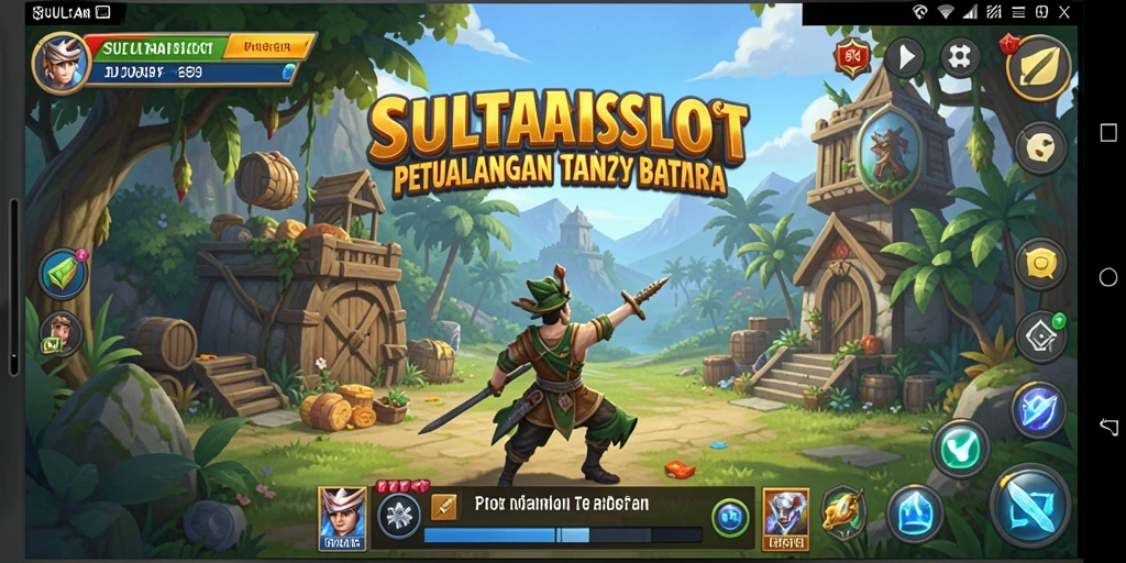Gameplay seru di dunia terbuka SULTANSLOT.