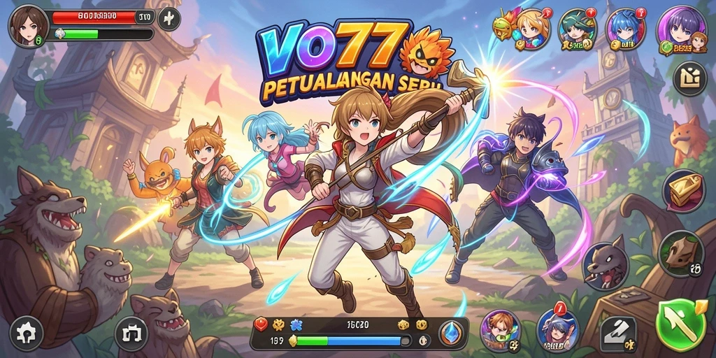 Gameplay seru dengan karakter Anime favorit dalam VO777.